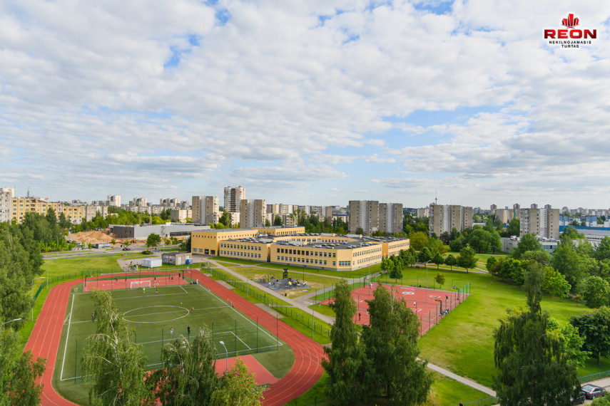Nuomojamas butas Gedvydžių g., Fabijoniškės, Vilniaus m., Vilniaus m. sav., 35 m2 ploto, 1 kambariai 9