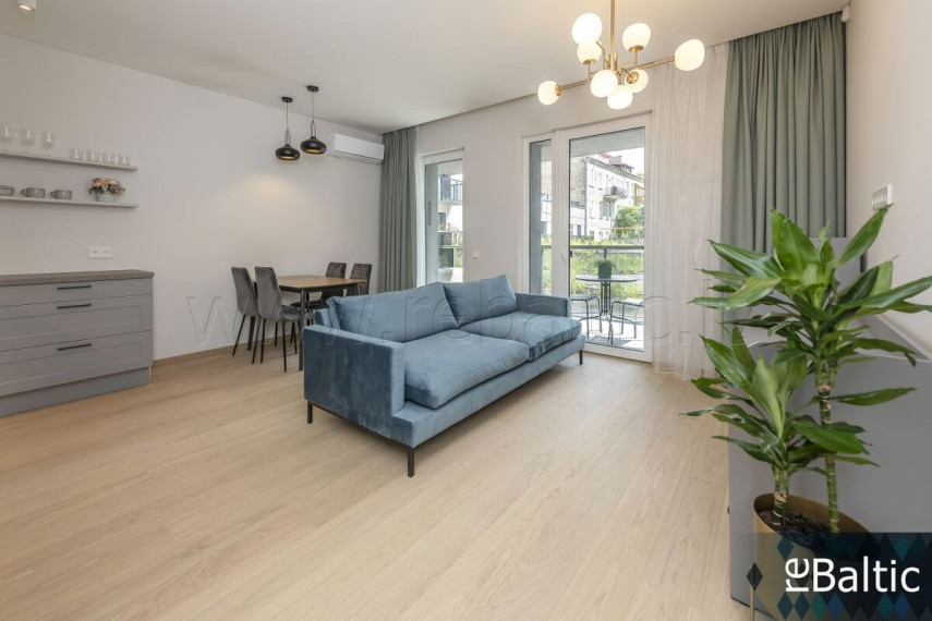Nuomojamas butas Šaltinių g., Vilniaus m., Vilniaus m. sav., 45 m2 ploto, 2 kambariai 3