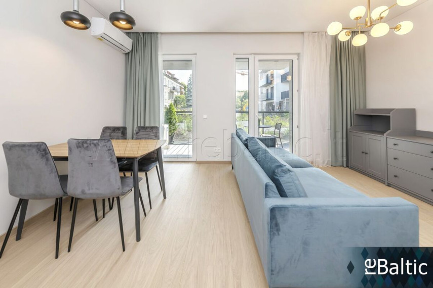 Nuomojamas butas Šaltinių g., Vilniaus m., Vilniaus m. sav., 45 m2 ploto, 2 kambariai 4