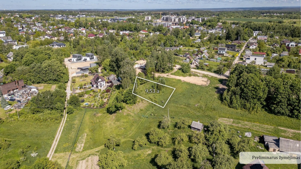 Parduodamas  sklypas Šiaurės Sodų 6-oji g., Vilniaus m., Vilniaus m. sav., 9.53 a ploto 2