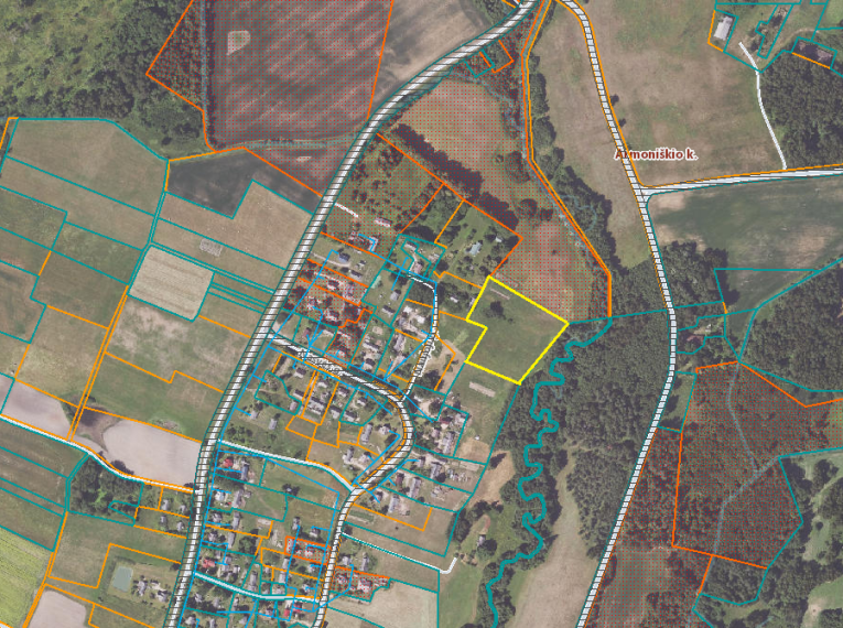 Parduodamas sklypas Vilučių k., Utenos r. sav., 121.04 a ploto 3