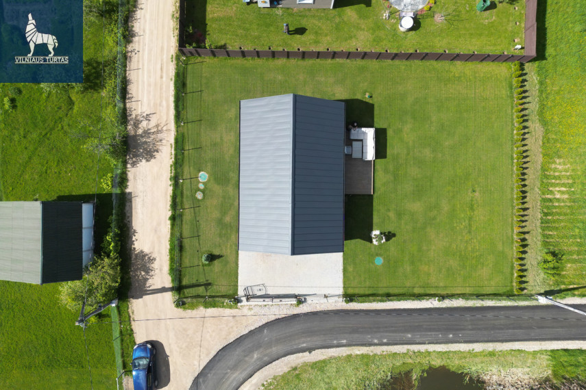 Parduodamas namas Vilniaus r. sav., Brinkiškių k., Žalumos 27-oji, 52.64 m2 ploto, 1 aukštai 12