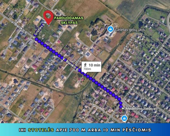 Parduodamas  sklypas Griežlės g., Vinkšnėnų k., Šiaulių r. sav., 8.96 a ploto 6