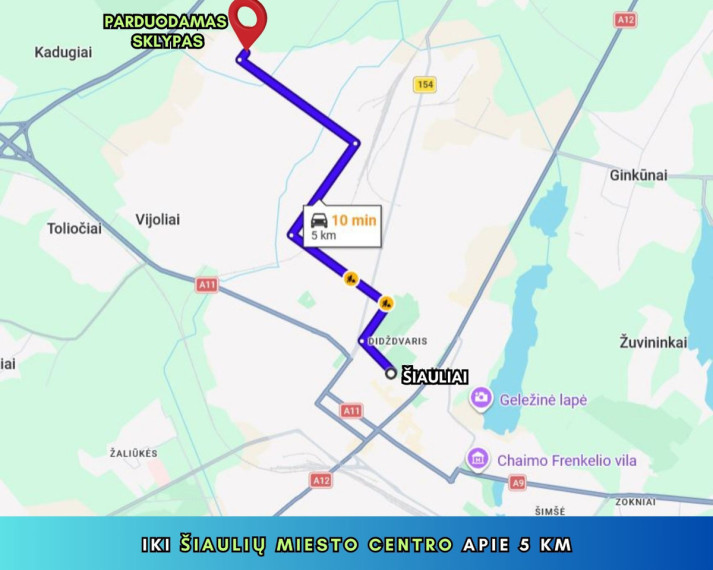 Parduodamas  sklypas Griežlės g., Vinkšnėnų k., Šiaulių r. sav., 8.96 a ploto 7