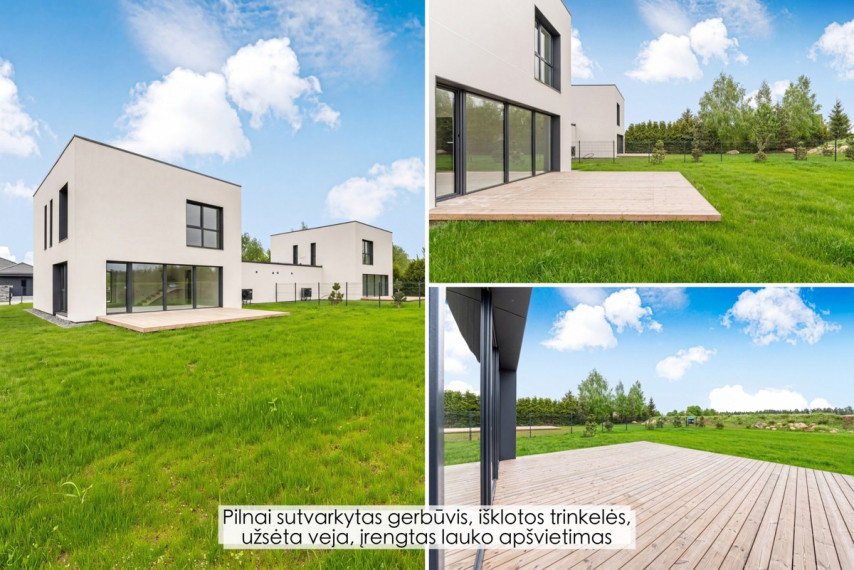 Parduodamas namas Trakų r. sav., Užukampio k., Ateities g., 148 m2 ploto, 2 aukštai 10