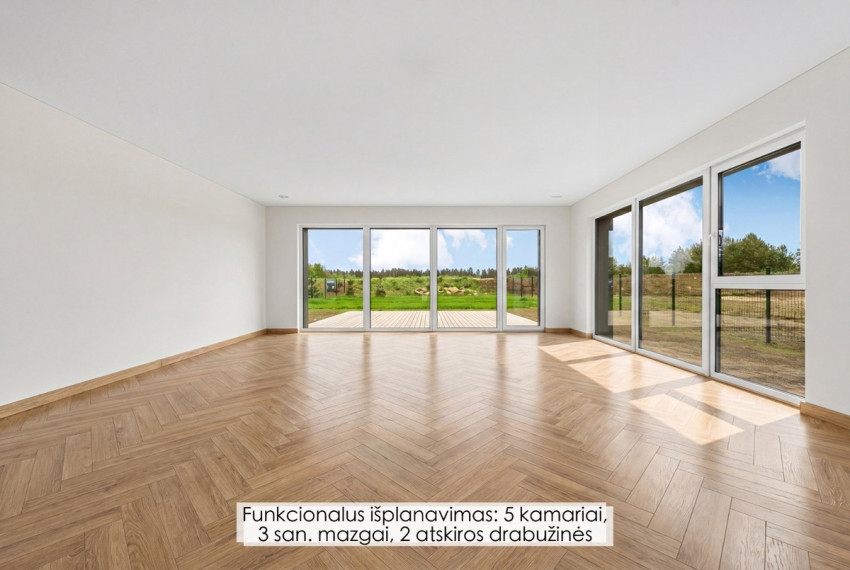 Parduodamas namas Trakų r. sav., Užukampio k., Ateities g., 148 m2 ploto, 2 aukštai 16
