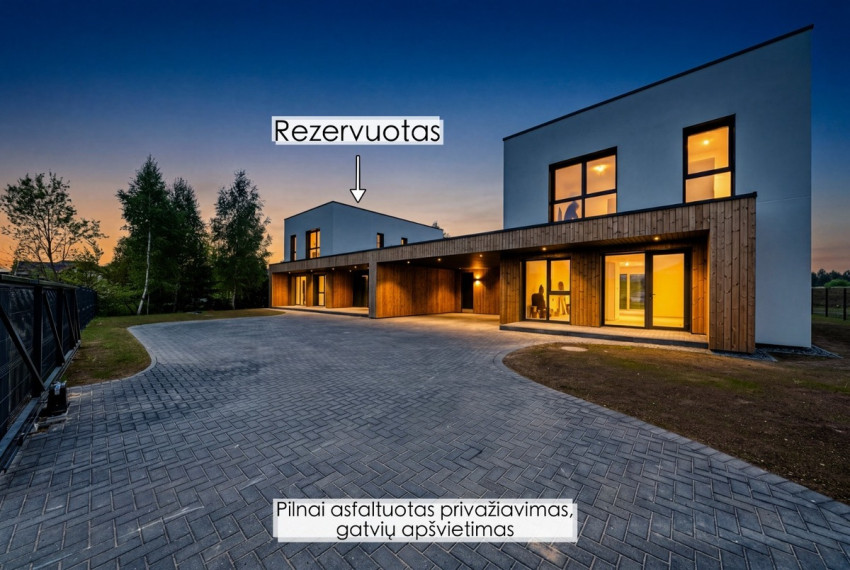 Parduodamas namas Trakų r. sav., Užukampio k., Ateities g., 148 m2 ploto, 2 aukštai 1