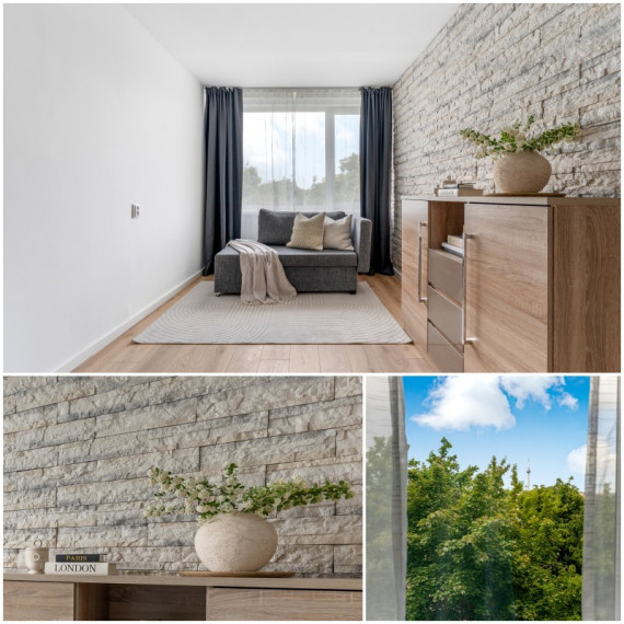 Nuomojamas butas Žemaitės g., Vilniaus m., Vilniaus m. sav., 50.03 m2 ploto, 2 kambariai 12