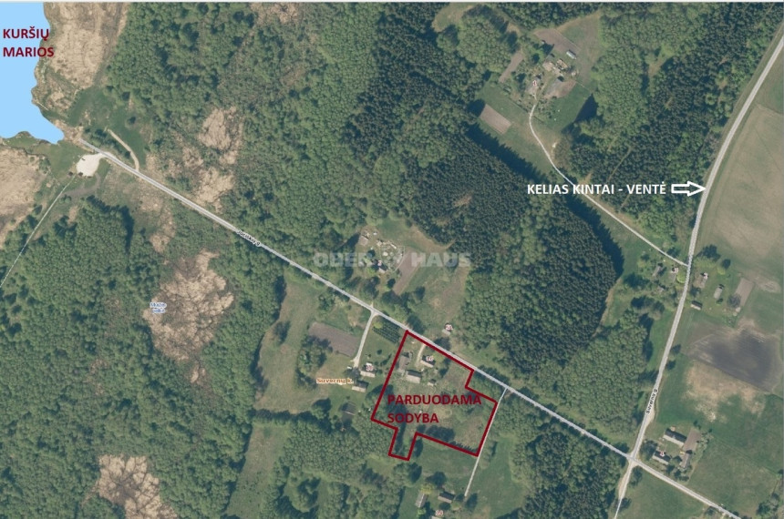 Parduodamas namas Jociškių g., Suvernų k., Šilutės r. sav., 76 m2 ploto, 1 aukštai 27