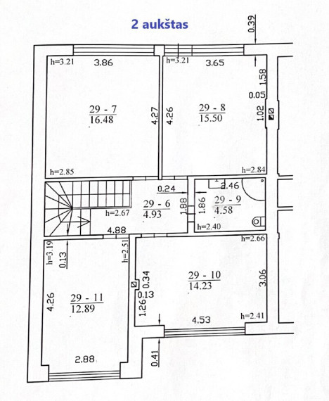 Nuomojamas namas Birutės g., Vėtrungė, Klaipėdos m., Klaipėdos m. sav., 139 m2 ploto, 2 aukštai 37