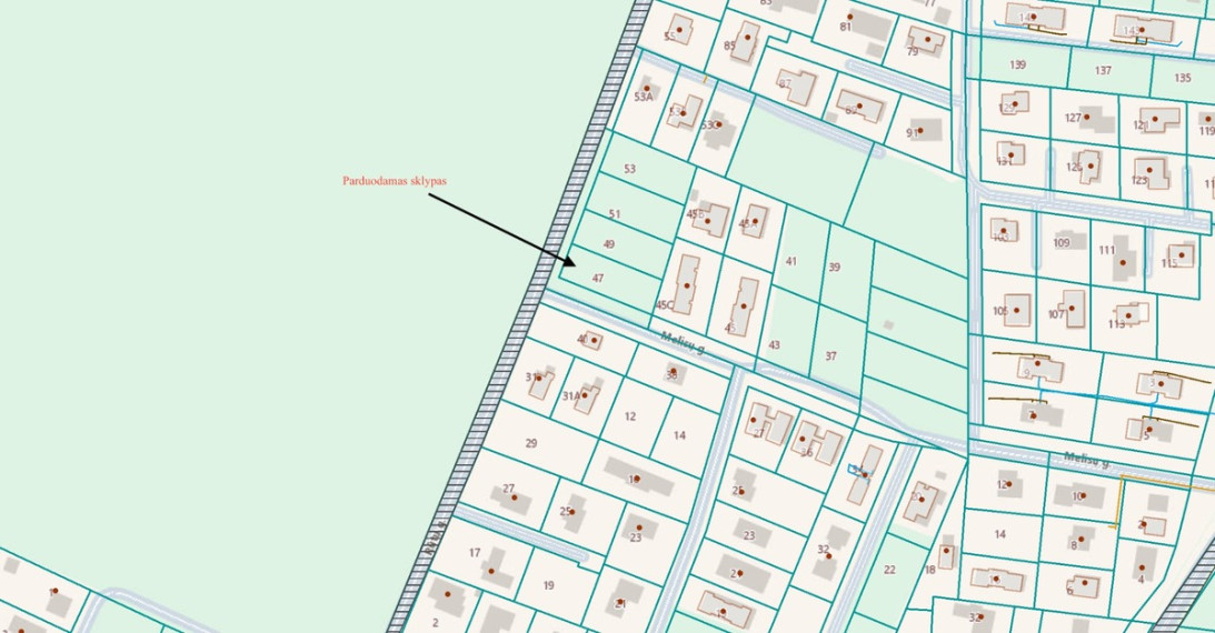 Parduodamas kitos paskirties sklypas Rūtų g., Bukiškio k., Vilniaus r. sav., 10 a ploto 11