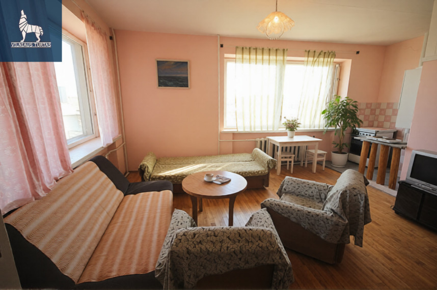 Nuomojamas butas Apuokų g., Aukštieji Paneriai, Vilniaus m., Vilniaus m. sav., 25 m2 ploto, 1 kambariai 1
