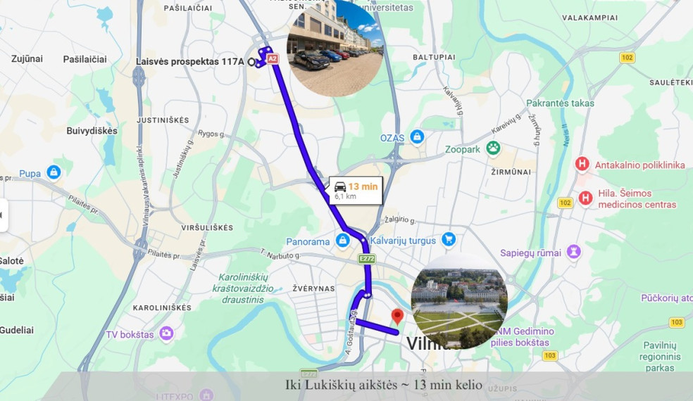 Parduodamos administracinės, kitos paskirties, paslaugų, prekybos patalpos Laisvės pr., Vilniaus m., Vilniaus m. sav., 100 m2 ploto 13