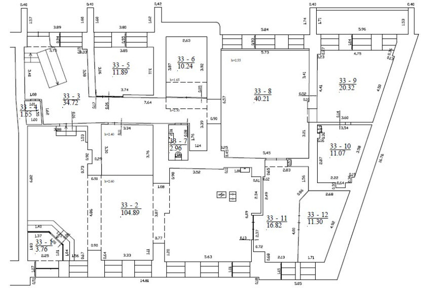 Parduodamos administracinės, gamybinės, kitos paskirties, maitinimo, sandėliavimo patalpos J. Basanavičiaus g., Senamiestis, Vilniaus m., Vilniaus m. sav., 251 m2 ploto 25