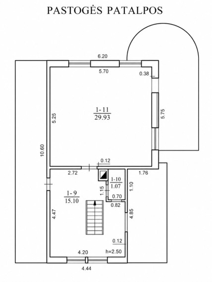Parduodamas namas Parko g., Pilies I k., Jurbarko r. sav., 129 m2 ploto, 2 aukštai 17
