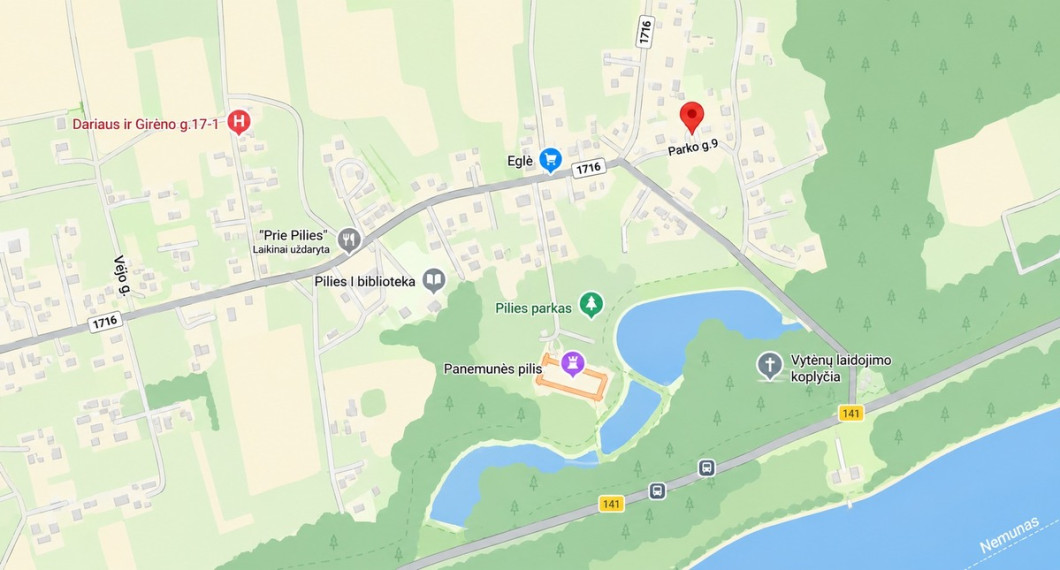 Parduodamas namas Parko g., Pilies I k., Jurbarko r. sav., 129 m2 ploto, 2 aukštai 18