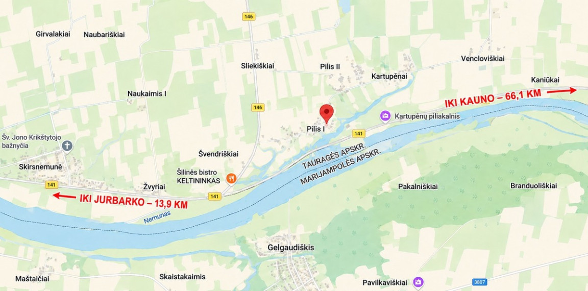 Parduodamas namas Parko g., Pilies I k., Jurbarko r. sav., 129 m2 ploto, 2 aukštai 19