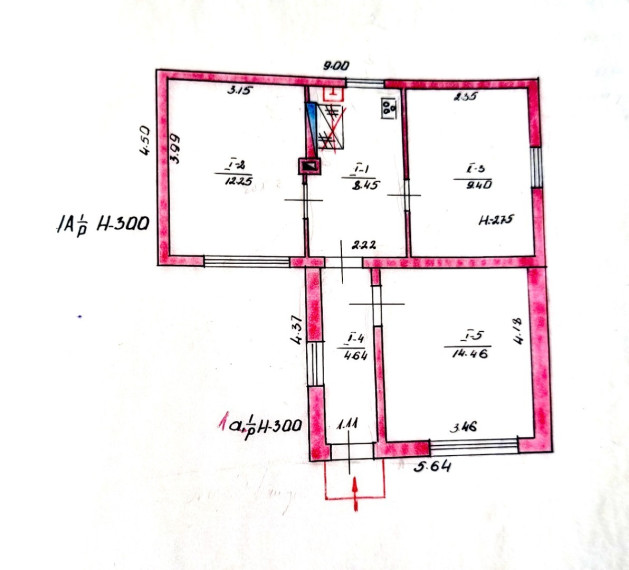 Parduodamas namas V. Svirskio g., Panevėžio m., Panevėžio m. sav., 70 m2 ploto, 1 aukštai 31