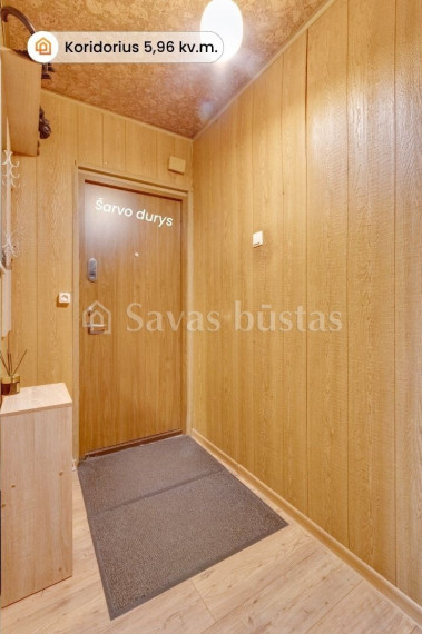 Parduodamas butas Talšos g., Šiaulių m., Šiaulių m. sav., 44.48 m2 ploto, 2 kambariai 16