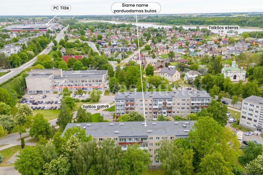 Parduodamas butas Talšos g., Šiaulių m., Šiaulių m. sav., 44.48 m2 ploto, 2 kambariai 22