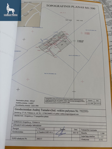Parduodamas namas J. Kupalos g., Naujoji Vilnia, Vilniaus m., Vilniaus m. sav., 64.69 m2 ploto, 1 aukštai 30