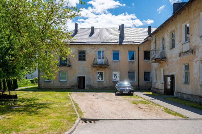 Parduodamas butas Šalčininkų r. sav., Baltosios Vokės m., Vilniaus g.13, 54.42 m2 ploto, 2 kambariai 37