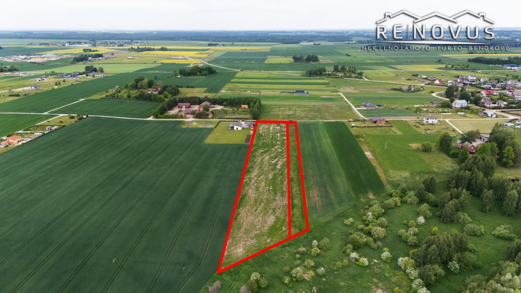 Parduodamas sklypas Vinkšnų g., Voveriškių k., Šiaulių r. sav., 10.12 a ploto 3