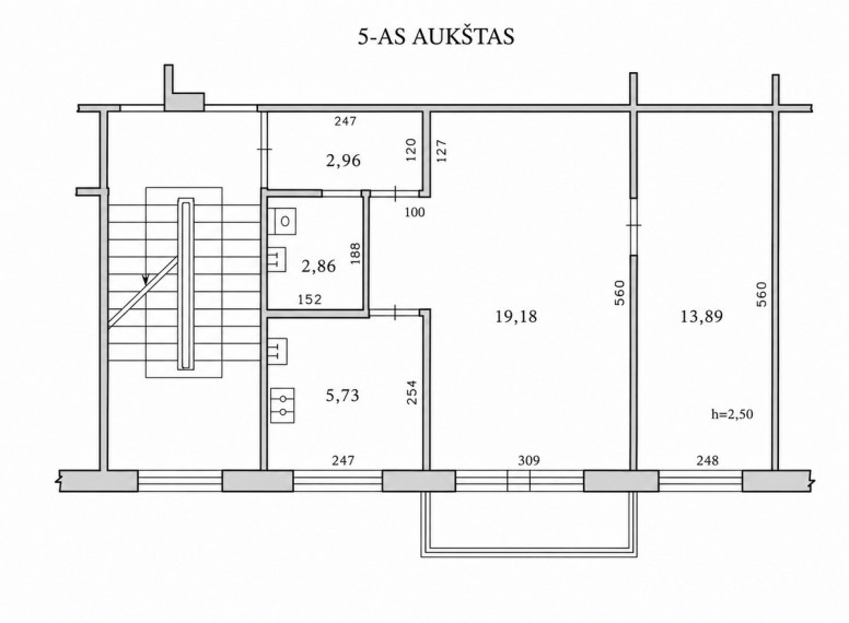 Parduodamas butas Biržiškų g., Kauno m., Kauno m. sav., 47.19 m2 ploto, 2 kambariai 31