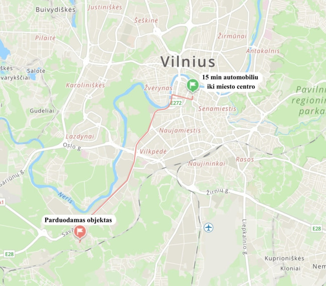 Parduodamas butas Vaduvos g., Vilniaus m., Vilniaus m. sav., 39.89 m2 ploto, 2 kambariai 25