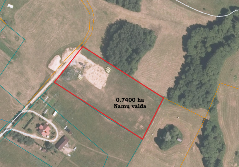 Parduodamas sklypas Pušies g., Verbiškių k., Molėtų r. sav., 74.00 a ploto 4