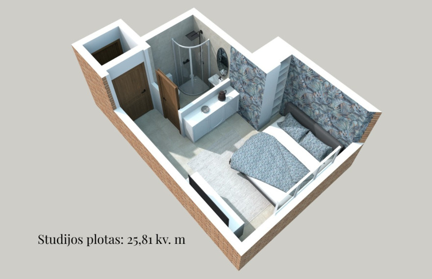 Parduodamas butas Kopų g., Neringos m., Neringos sav., 25.81 m2 ploto 9