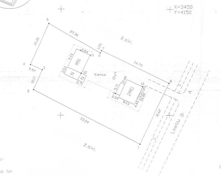 Parduodamas namas Linelių g., Labūnavos k., Kėdainių r. sav., 27.76 m² ploto 2 kambariai 15