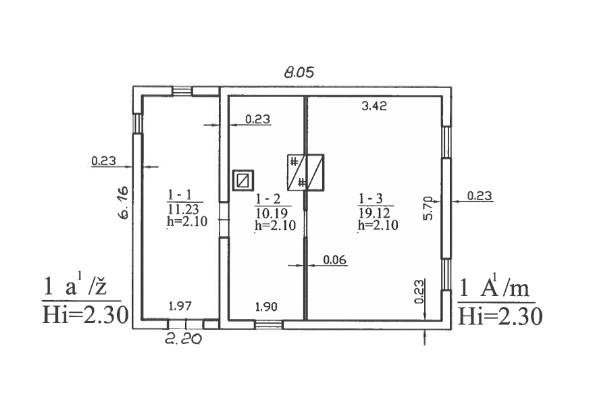 Parduodamas namas Slėnio g., Kozelkiškių k., Trakų r. sav., 40.54 m² ploto 3 kambariai 11