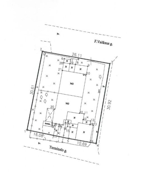Parduodamas butas Felikso Vaitkaus g., Zokniai, Šiaulių m., Šiaulių m. sav., 45.31 m² ploto 2 kambariai 13