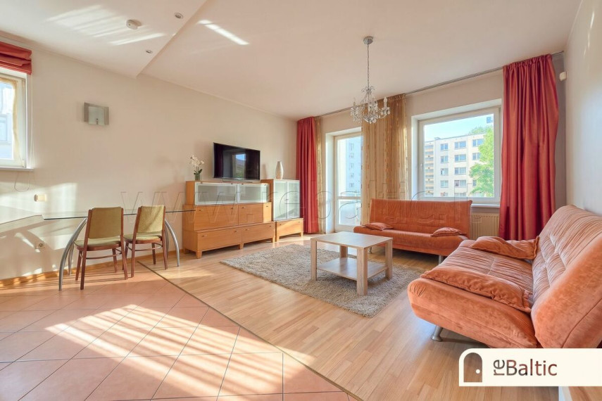 Nuomojamas butas Tuskulėnų g., Vilniaus m., Vilniaus m. sav., 62 m2 ploto, 2 kambariai 1