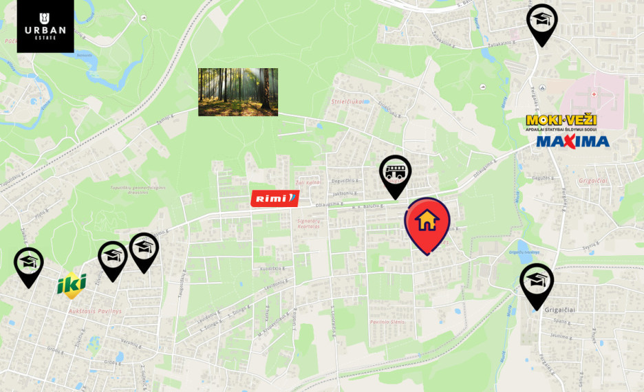 Parduodamas namas Jono Šliūpo g., Pavilnyje, Vilnius, 79.75 kv.m ploto 29