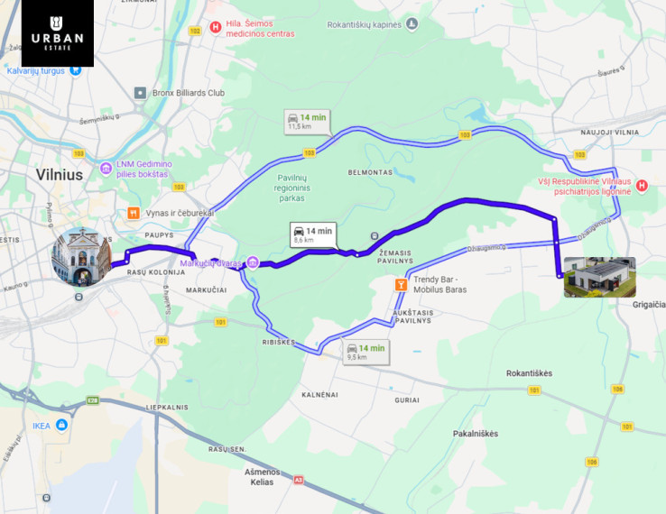 Parduodamas namas Jono Šliūpo g., Pavilnyje, Vilnius, 79.75 kv.m ploto 30