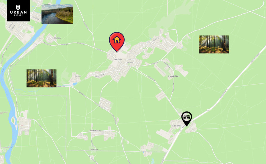 Parduodamas sklypas Medžiotojų g., Sakiškės, 10 a ploto 23