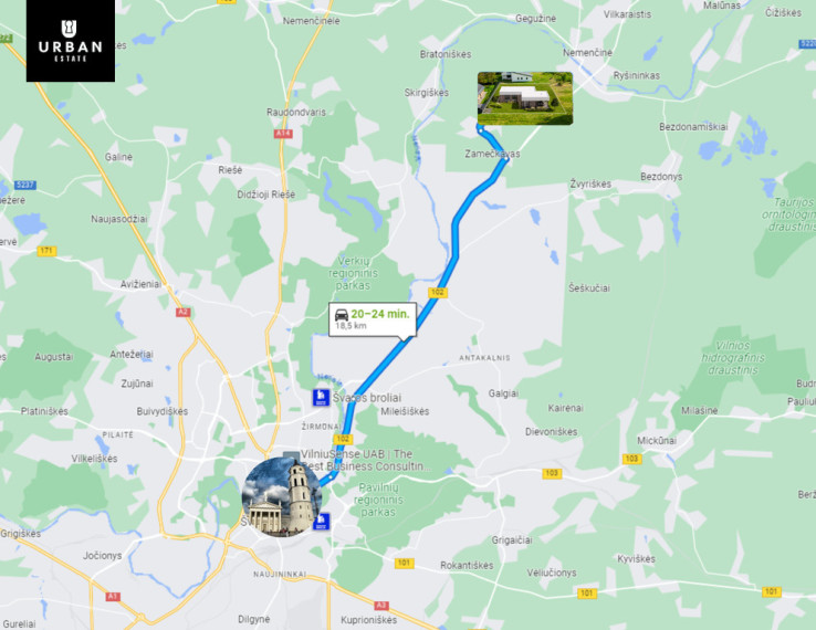 Parduodamas sklypas Medžiotojų g., Sakiškės, 10 a ploto 24
