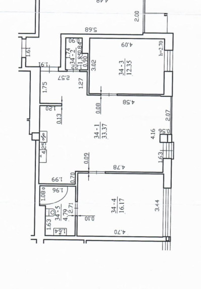Parduodamas butas A. Juozapavičiaus g., Šnipiškės, Vilniaus m., Vilniaus m. sav., 69.00 m² ploto 3 kambariai 26