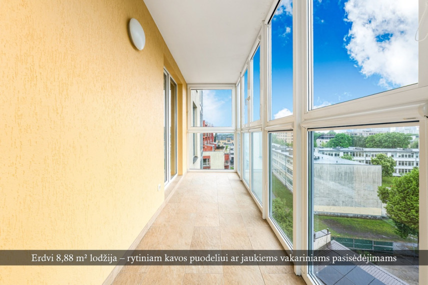 Parduodamas butas Žirmūnų g., Vilniaus m., Vilniaus m. sav., 78.91 m2 ploto, 3 kambariai 15