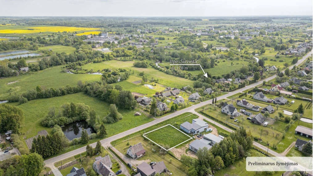 Parduodamas  sklypas Draugystės g., Širvintų k., Širvintų r. sav., 12.62 a ploto 3
