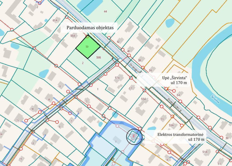 Parduodamas  sklypas Draugystės g., Širvintų k., Širvintų r. sav., 12.62 a ploto 11