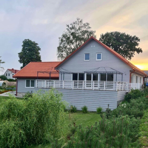 Parduodamas namas Čekiškės g., Vilkijos m., Kauno r. sav., 277.55 m2 ploto, 1 aukštai 22