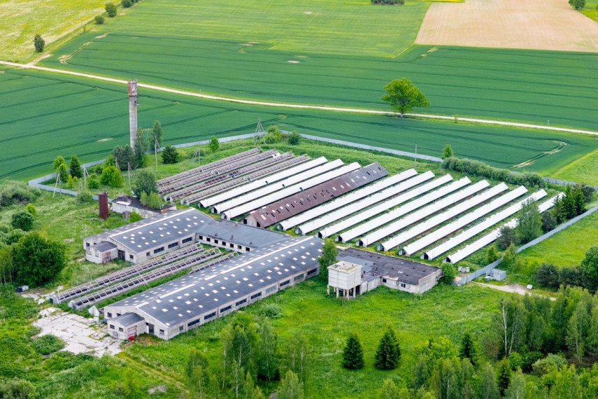 Parduodamos gamybinės, kitos paskirties, sandėliavimo patalpos Širvintų r. sav., Vaitkuškės k., 3596 m2 ploto 1