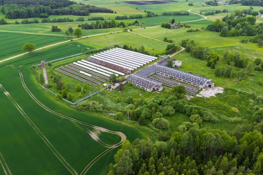 Parduodamos gamybinės, kitos paskirties, sandėliavimo patalpos Širvintų r. sav., Vaitkuškės k., 3596 m2 ploto 9