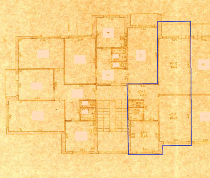 Parduodamas butas Žemaičių g., Ventos m., Akmenės r. sav., 50.41 m² ploto 2 kambariai 15