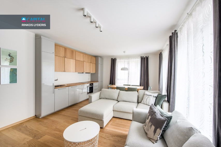 Nuomojamas butas Juozo Balčikonio g., Baltupiai, Vilniaus m., Vilniaus m. sav., 70 m2 ploto, 3 kambariai 2