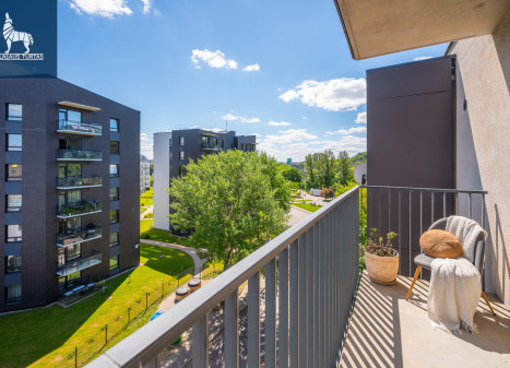 Parduodamas butas Linkmenų g., Šnipiškės, Vilniaus m., Vilniaus m. sav., 33.8 m2 ploto, 1 kambariai
