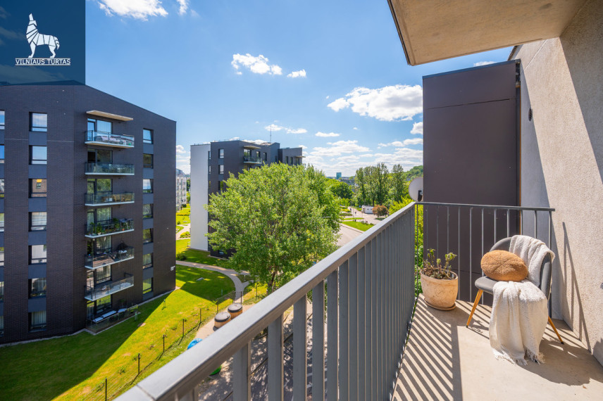 Parduodamas butas Linkmenų g., Šnipiškės, Vilniaus m., Vilniaus m. sav., 33.8 m2 ploto, 1 kambariai 1